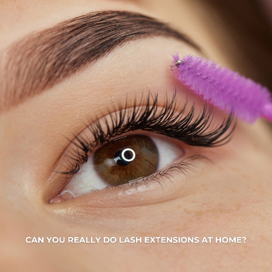 How to do lash extensions at home