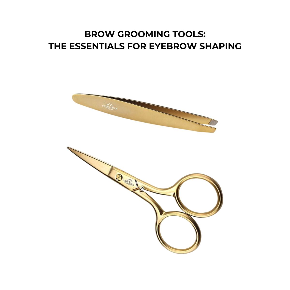 Essential tools for eyebrow sculpting