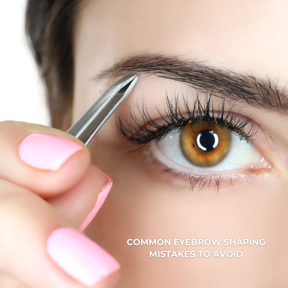 Eyebrow shaping mistakes to avoid