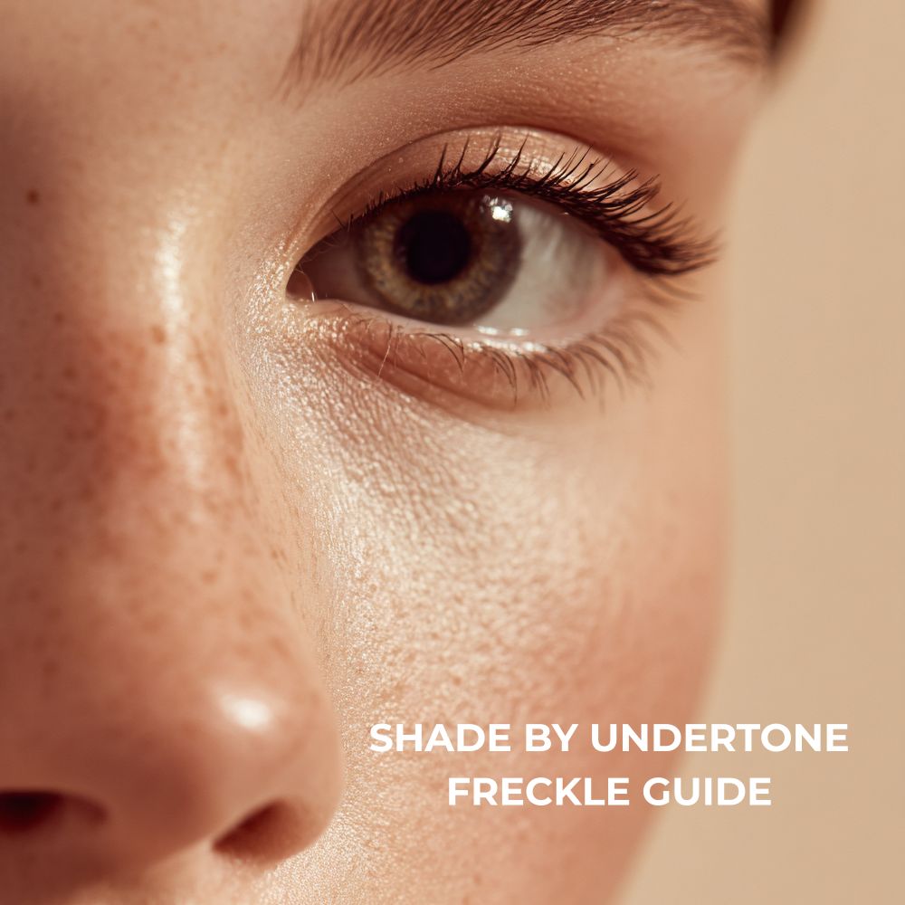SHADE BY UNDERTONE FRECKLE GUIDE