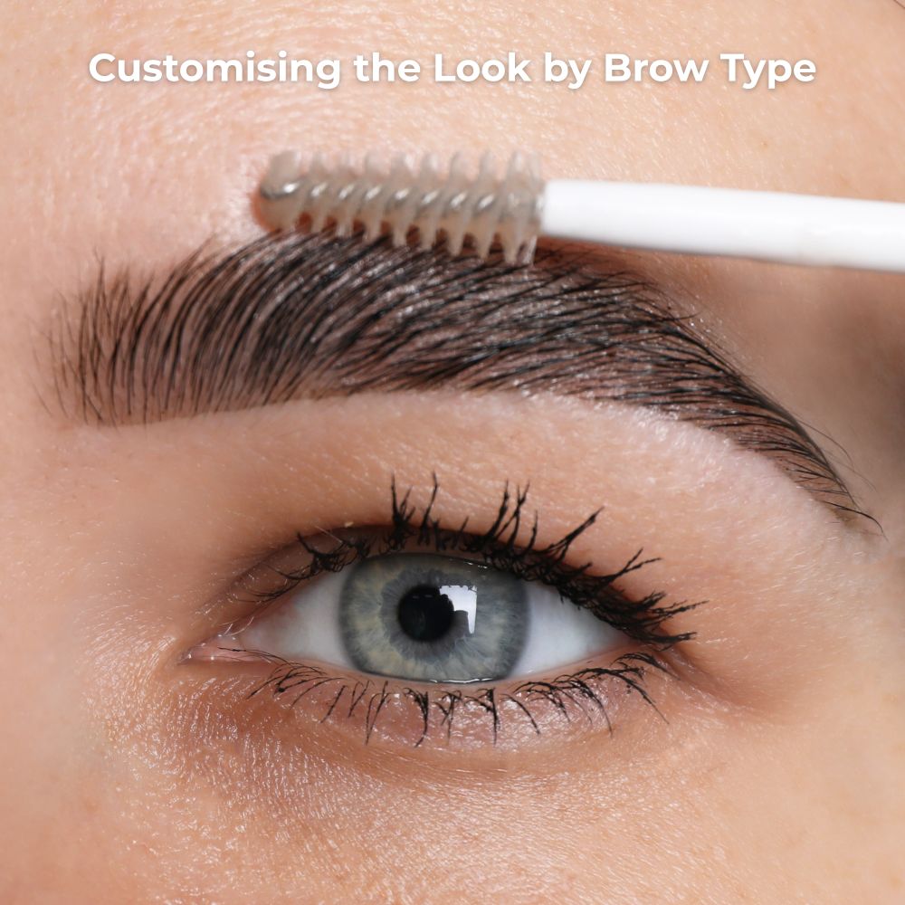 Customising the look by brow type