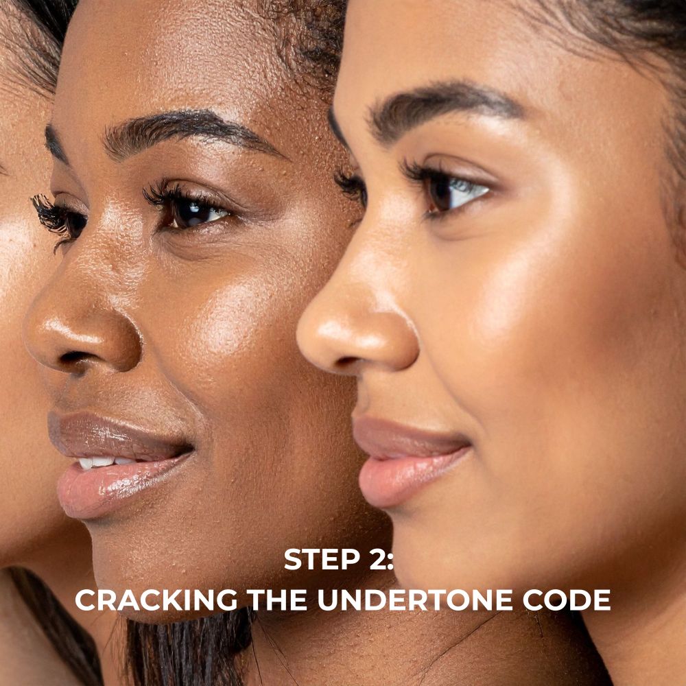 3 ladies looking happy and facing left