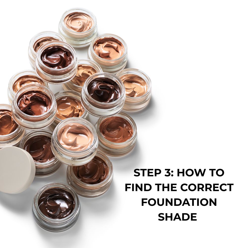 Lots of foundation shades