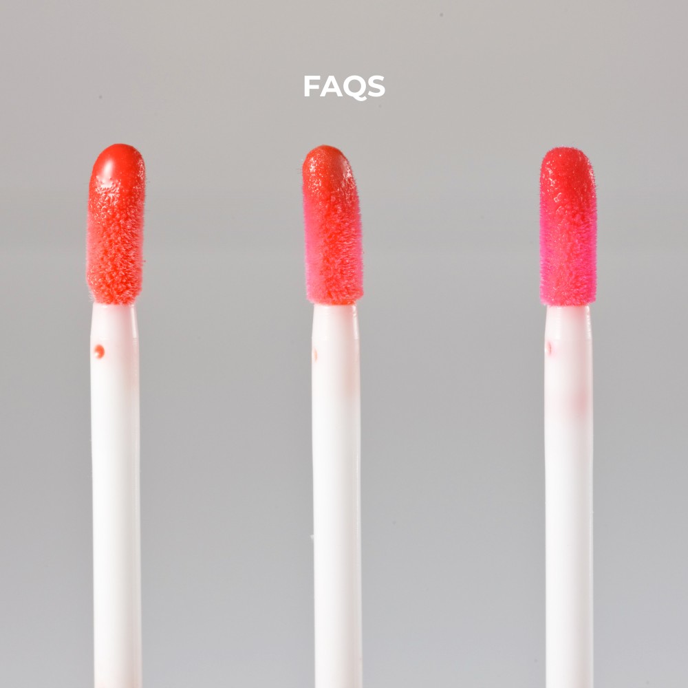 Q-tips with red ends.