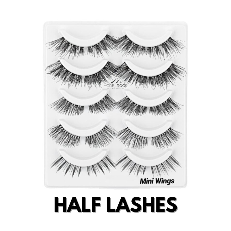 Half lashes easy to apply - Modelrock