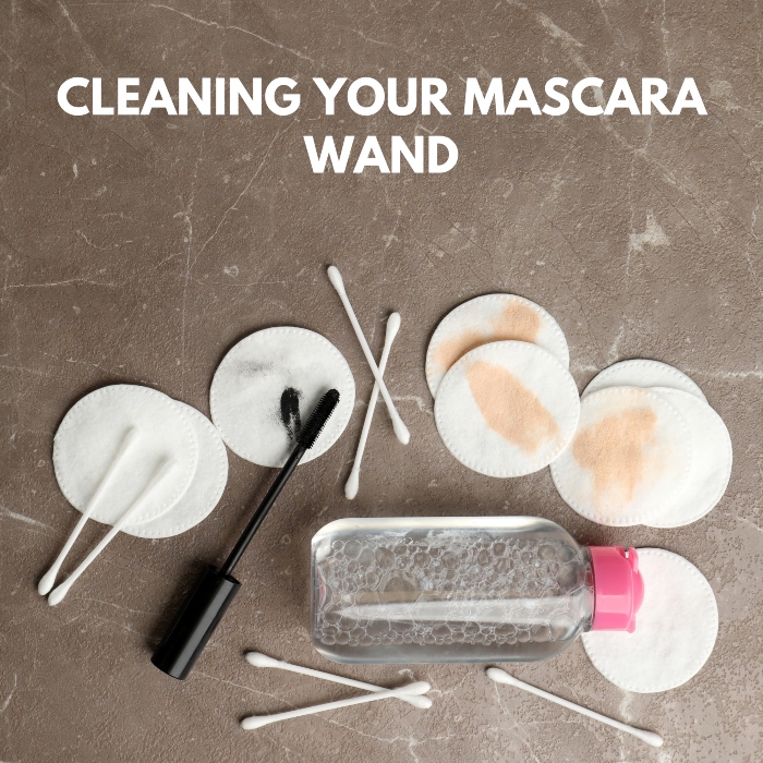 how to clean mascara wand