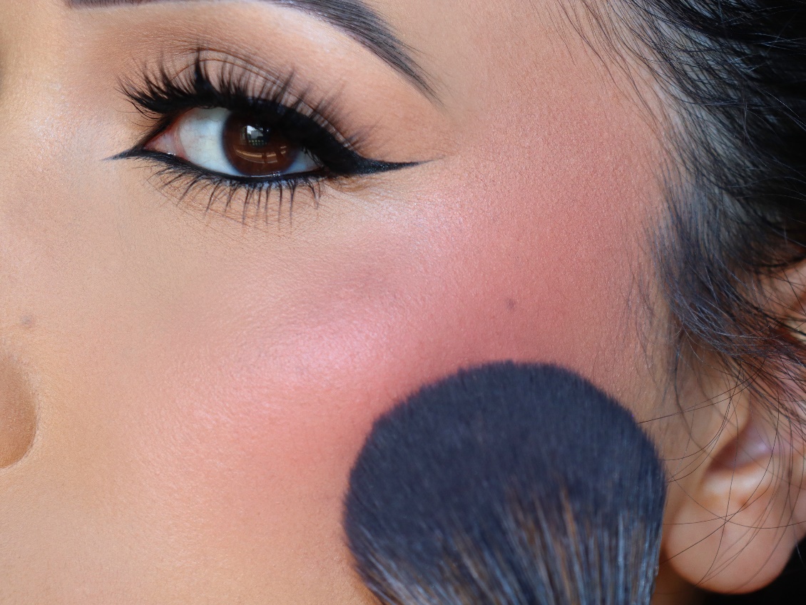 set with powder
