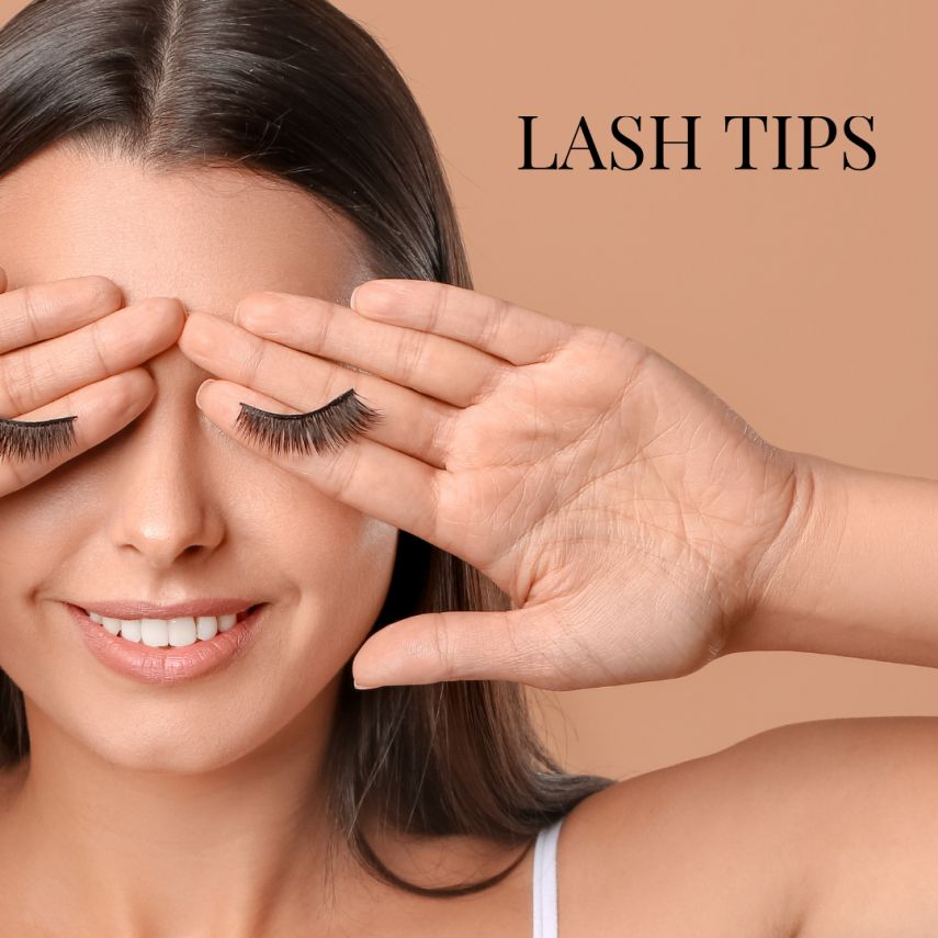 TIP 9: TRY DOUBLE COATING YOUR LASH GLUE