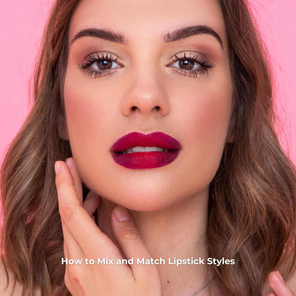 How to mix and match lipstick styles