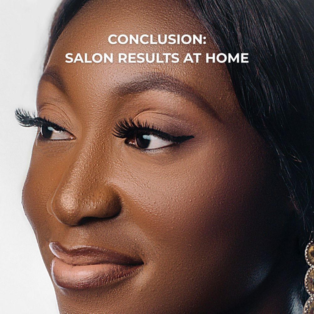 Salon Results at Home
