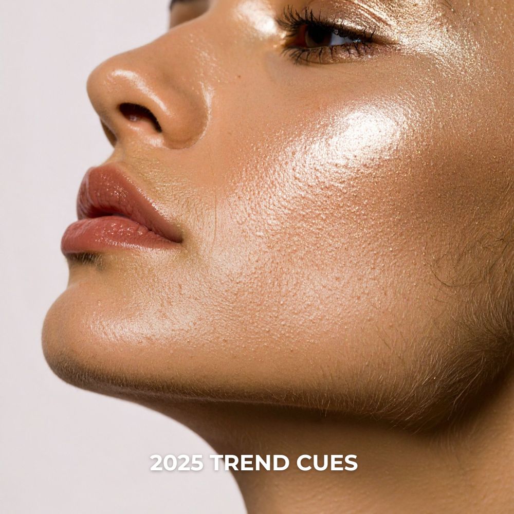 Trending makeup and outfit cues