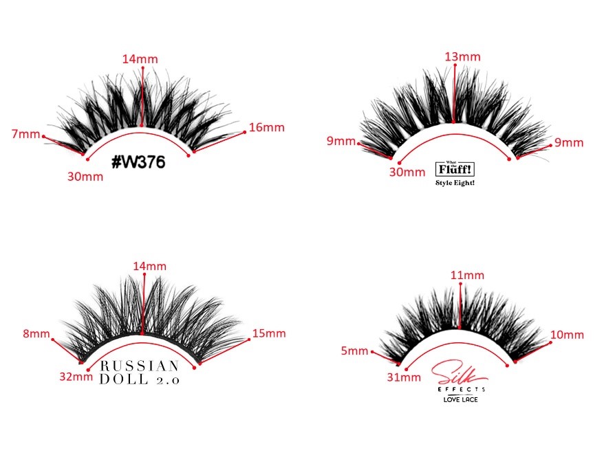 Eye Lashes for Mono Lid Eyes