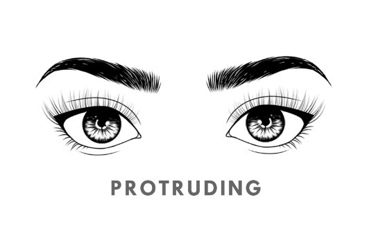 Protruding Eyes