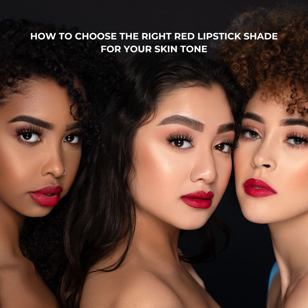 How to choose a red lipstick shade for your skin tone