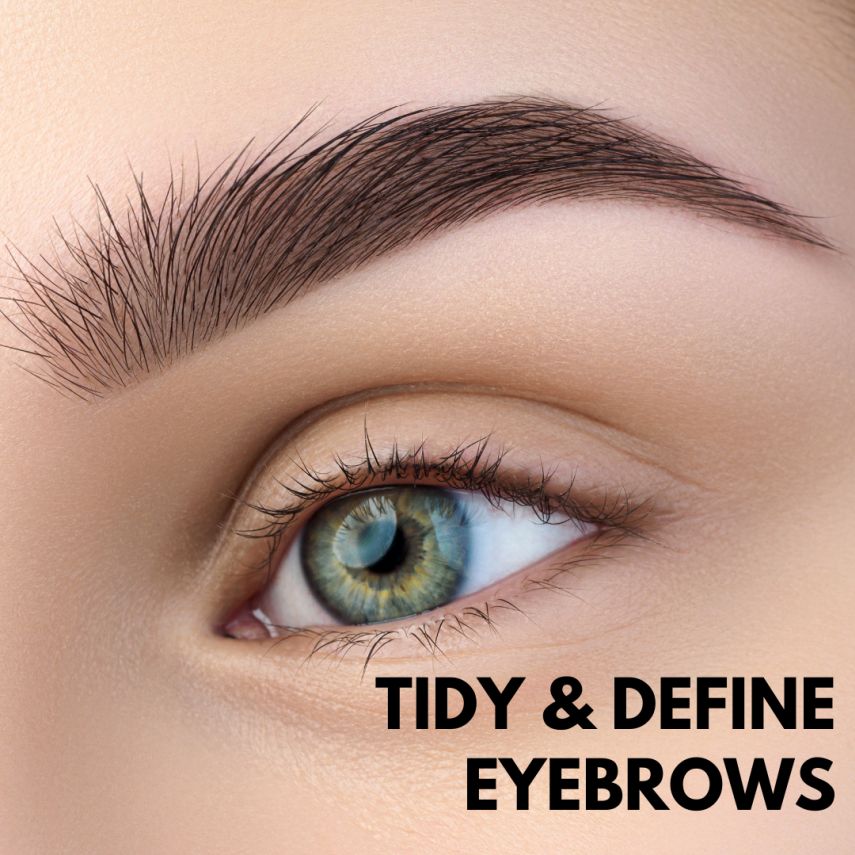 TIDY & DEFINE EYEBROWS