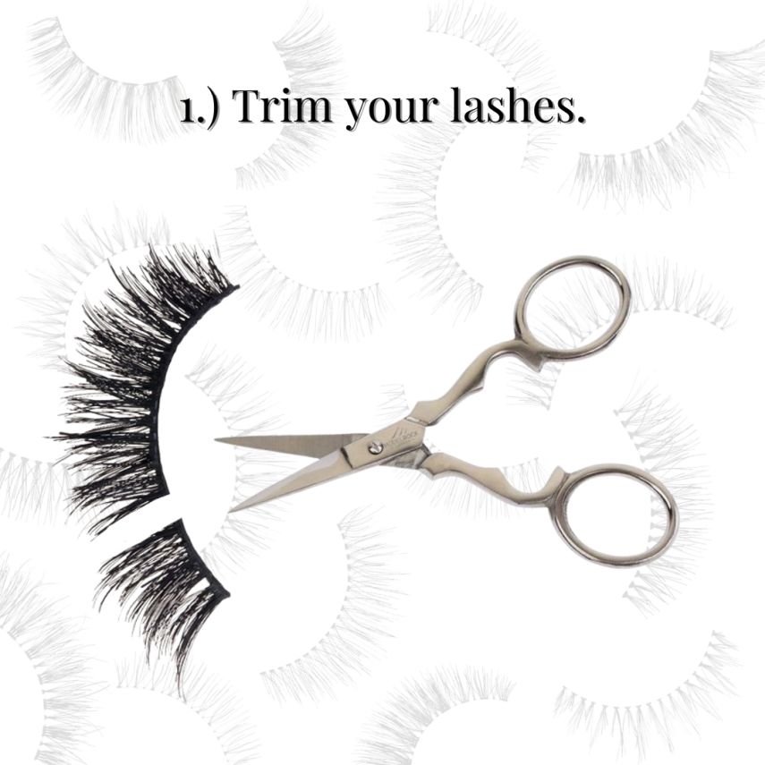 Trim Your Lashes