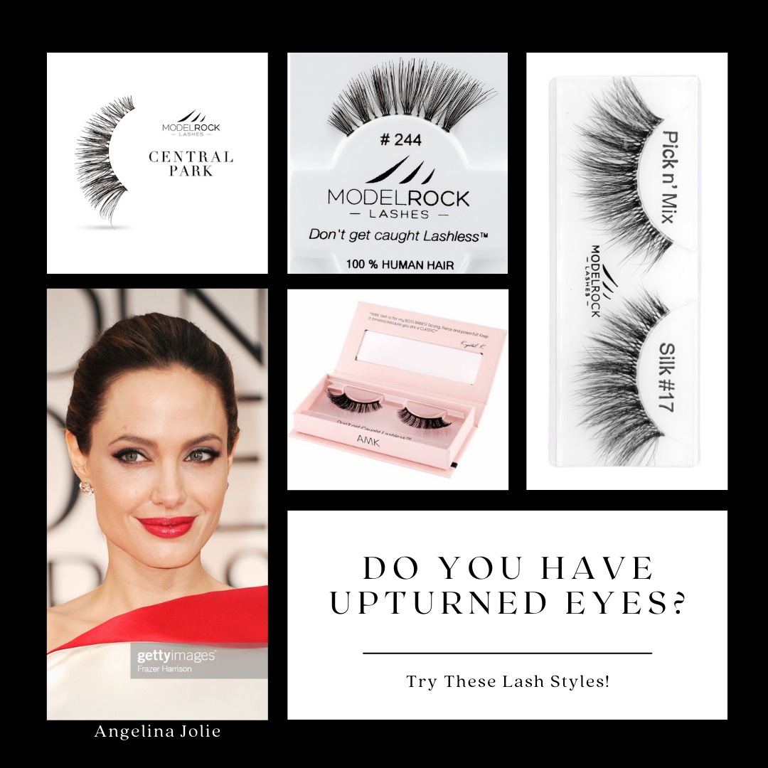 Upturned Eyes - Angelina Jolie