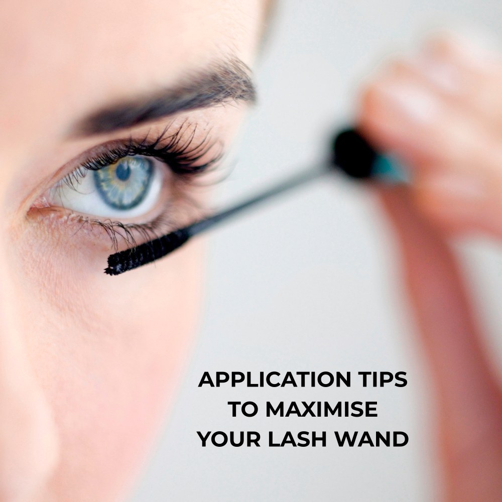 Application tips to best use your lash wand