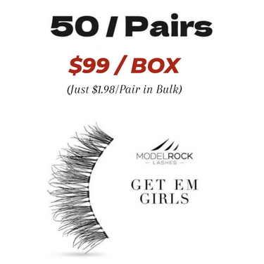 *CLEARANCE* - BULK BUY (50 pairs) - GET 'EM GIRLS - *Please read product description before purchasing*