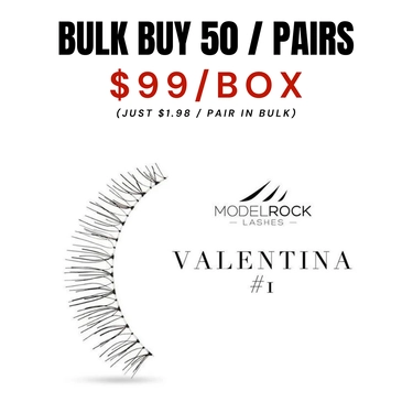 *CLEARANCE* - BULK BUY (50 pairs) - VALENTINA 1 - *Please read product description before purchasing*