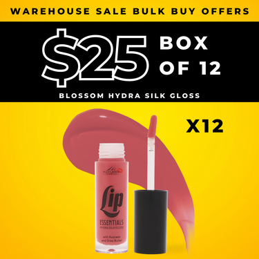BULK BUY (12 Pack) - BLOSSOM - Hydra Silk Gloss