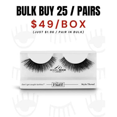 *CLEARANCE* - BULK BUY (25 pairs) - WHAT THE FLUFF 'Style Three'  - *Please read product description before purchasing*