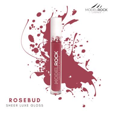 SHEER Luxe Silk Lipgloss  - *SHEER ROSEBUD*