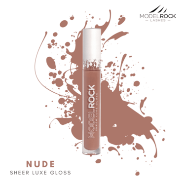 SHEER Luxe Silk Lipgloss  - *SHEER NUDE*