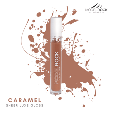 SHEER Luxe Silk Lipgloss  - *SHEER CARAMEL*