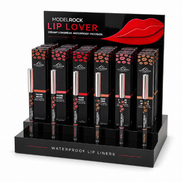 SALON PACKAGE - FRAME WORK Creamy Longwear Waterproof Lip Liner - 6 shades - THE ESSENTIALS COLLECTION