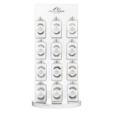 A - Salon Stockist Lash Package total / 72 pairs - **WHITE DISPLAY STAND**