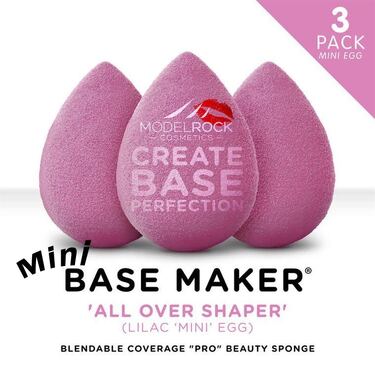 PRO 3pk - Base Maker® Beauty Sponge - 'ALL OVER SHAPER' (Lilac Mini Egg)