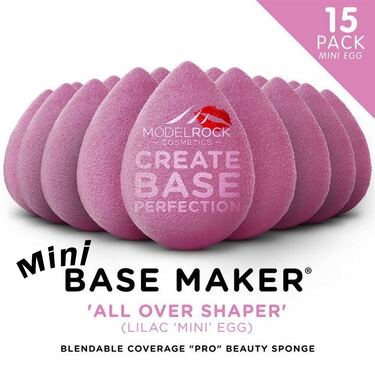 Base Maker® Beauty Sponge - 'ALL OVER SHAPER' (LILAC Mini Egg) - 15 BULK PACK