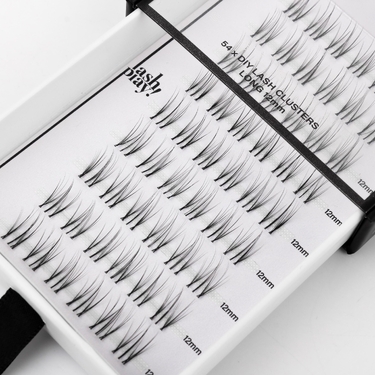 LASH PLAY - SIGNATURE CLUSTERS - NAKED 'LIFT UP' CLUSTERS - Style // ONE - LONG 12mm