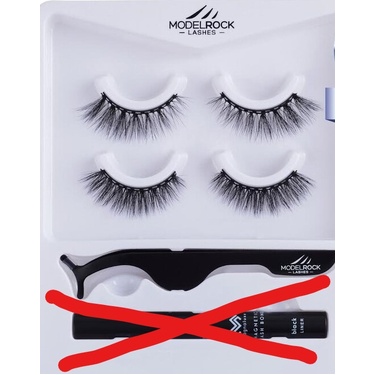 *CLEARANCE* Magnetic Lashes 'MY GLAM MAKEOVER' - 2 x lash sets + 1 x Lash Applicator (NO MAGNETIC BOND)