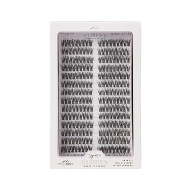 BULK TRAY  -  'FLUFFY WISPY' Clusters Mixed lengths - Style #2