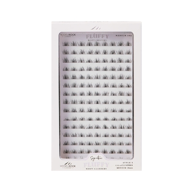 BULK TRAY  -  'FLUFFY WISPY' Clusters Medium Lengths - Style #5