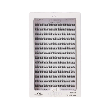 BULK TRAY  -  'FLUFFY WISPY' Clusters Medium Lengths - Style #6