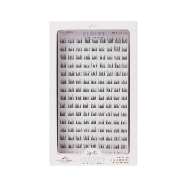 BULK TRAY  -  'FLUFFY WISPY' Clusters Medium Lengths - Style #10