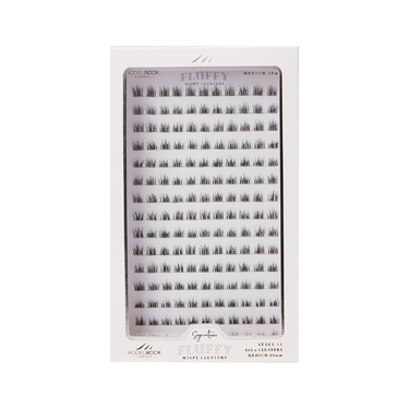 BULK TRAY  -  'FLUFFY WISPY' Clusters Medium Lengths - Style #11