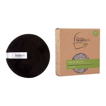 MY ECO BEAUTY KIT - RE-USEABLE MAKEUP REMOVER PAD - 'BLACK' Microfibre 1pk