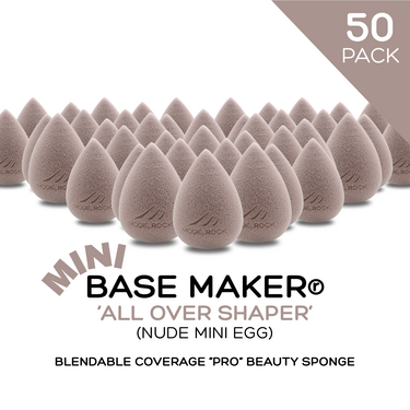 Mini Beauty Blender - 'ALL OVER SHAPER' (NUDE Mini Egg) - '50 / pk' MEGA BULK PACK