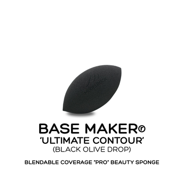 Base Maker® - Single Sponge - 'ULTIMATE CONTOUR' (Black Olive Drop)