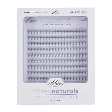 **BULK TRAY** Ultra Luxe - NAKED NATURALS - 10D 'MEDIUM' 10mm - 240pk