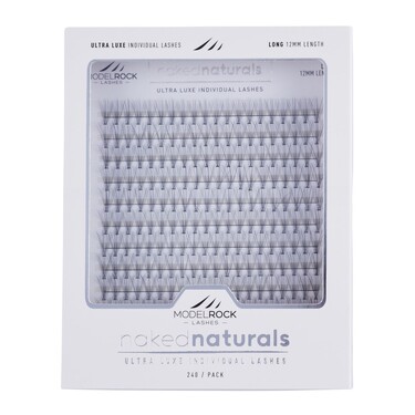 **BULK TRAY** Ultra Luxe - NAKED NATURALS - 10D 'LONG' 12mm - 240pk