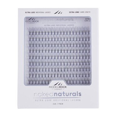 **BULK TRAY** Ultra Luxe - NAKED NATURALS - 10D 'EXTRA LONG' 14mm - 240pk