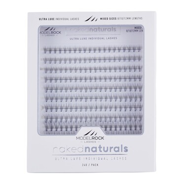 **BULK TRAY** Ultra Luxe - NAKED NATURALS - 10D 'MIXED LENGTHS' 8mm / 10mm / 12mm - 240pk