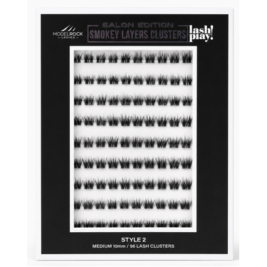 SALON EDITION - SMOKEY LAYERS CLUSTERS - Style #2 - MEDIUM 10mm - 96 / Clusters Pk