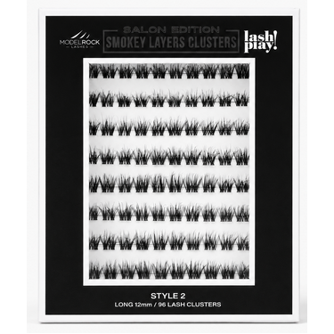 SALON EDITION - SMOKEY LAYERS CLUSTERS - Style #2 - LONG 12mm - 96 / Clusters Pk
