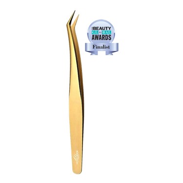 GOLD LUXE - Precision DIY Cluster Lash Tweezer